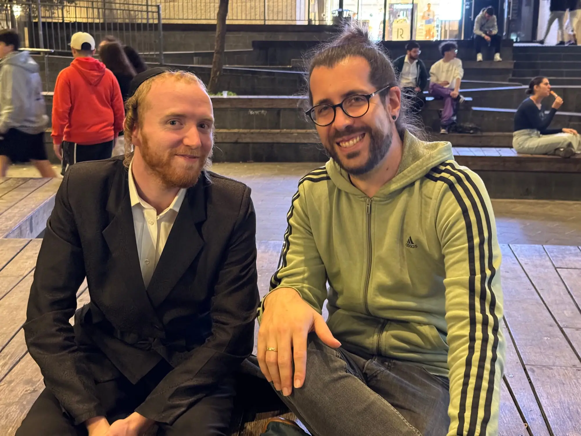 Eindruck von der Straßenmusik in Jerusalem 10