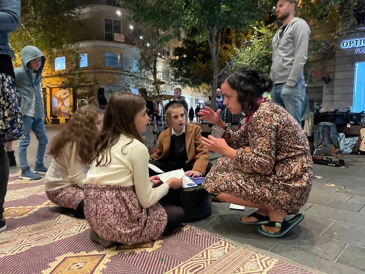 Eindruck von der Straßenmusik in Jerusalem 11