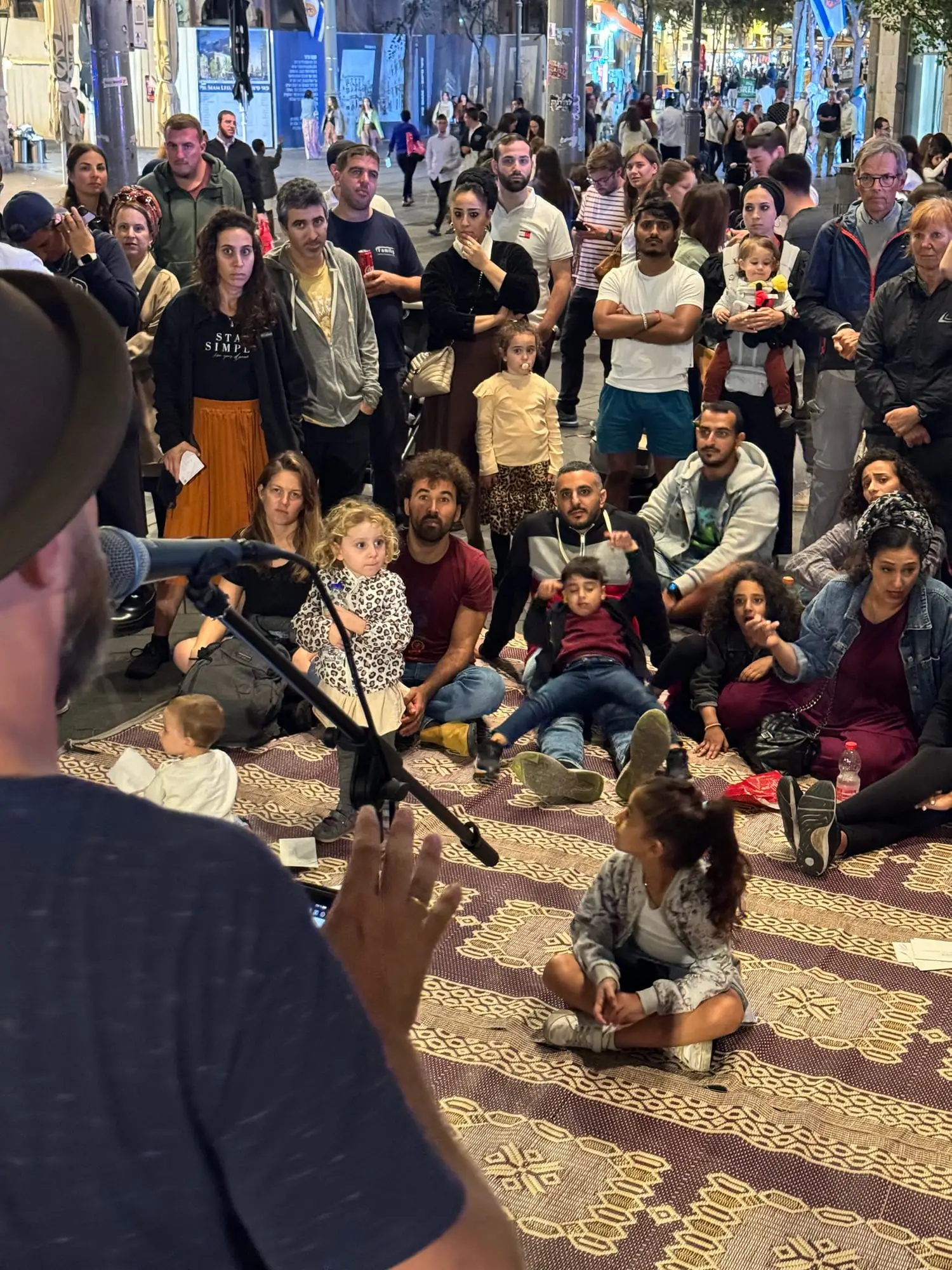 Eindruck von der Straßenmusik in Jerusalem 13