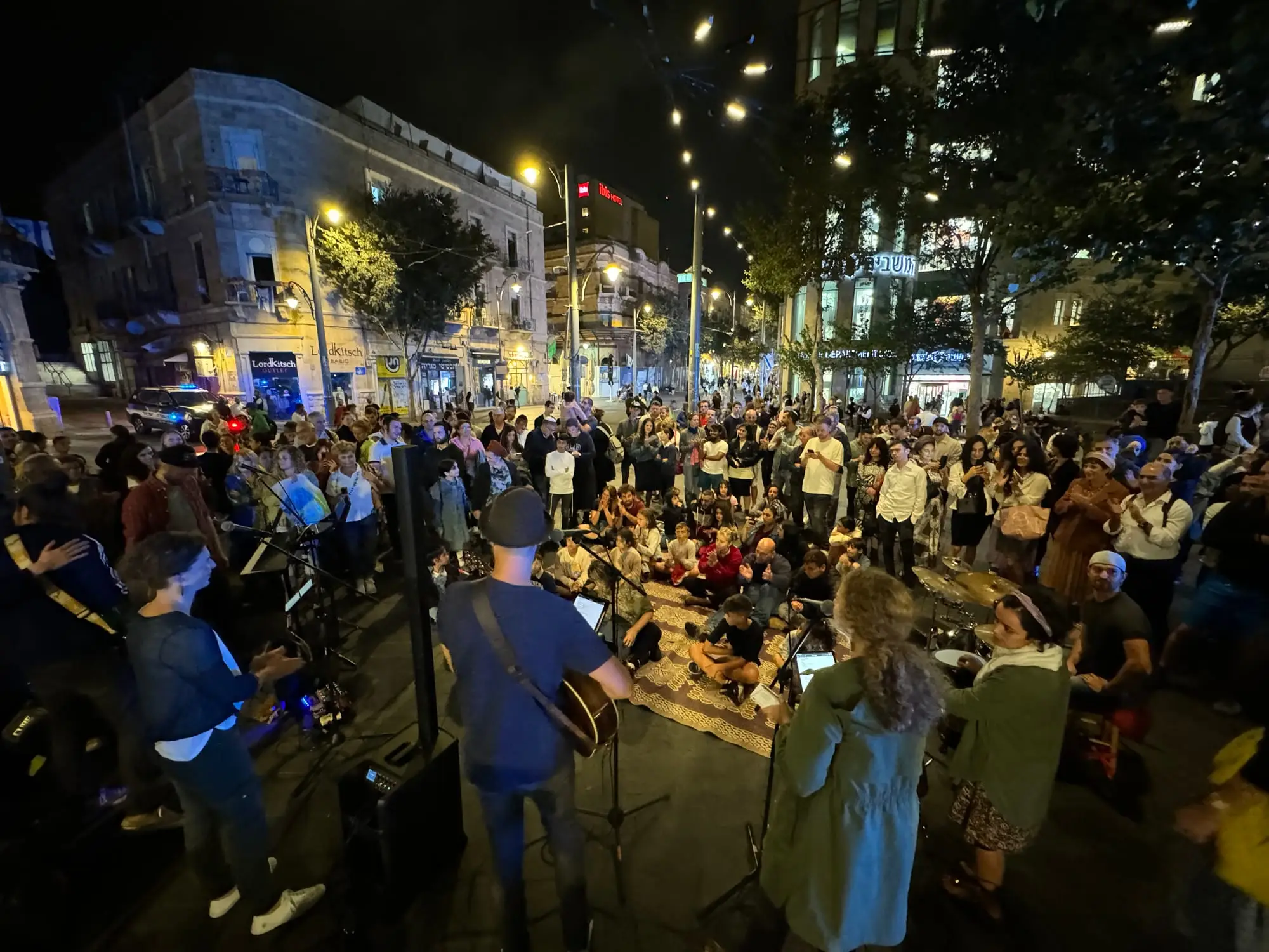 Eindruck von der Straßenmusik in Jerusalem 17