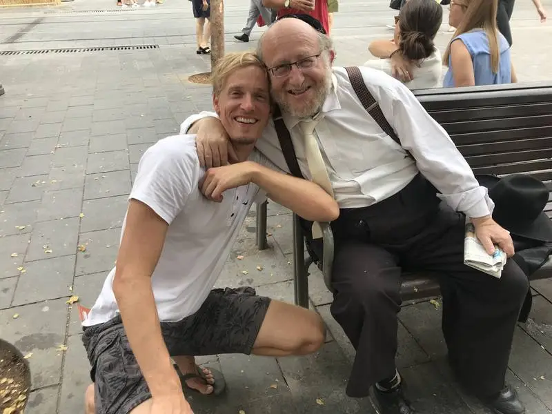 Eindruck von der Straßenmusik in Jerusalem 17