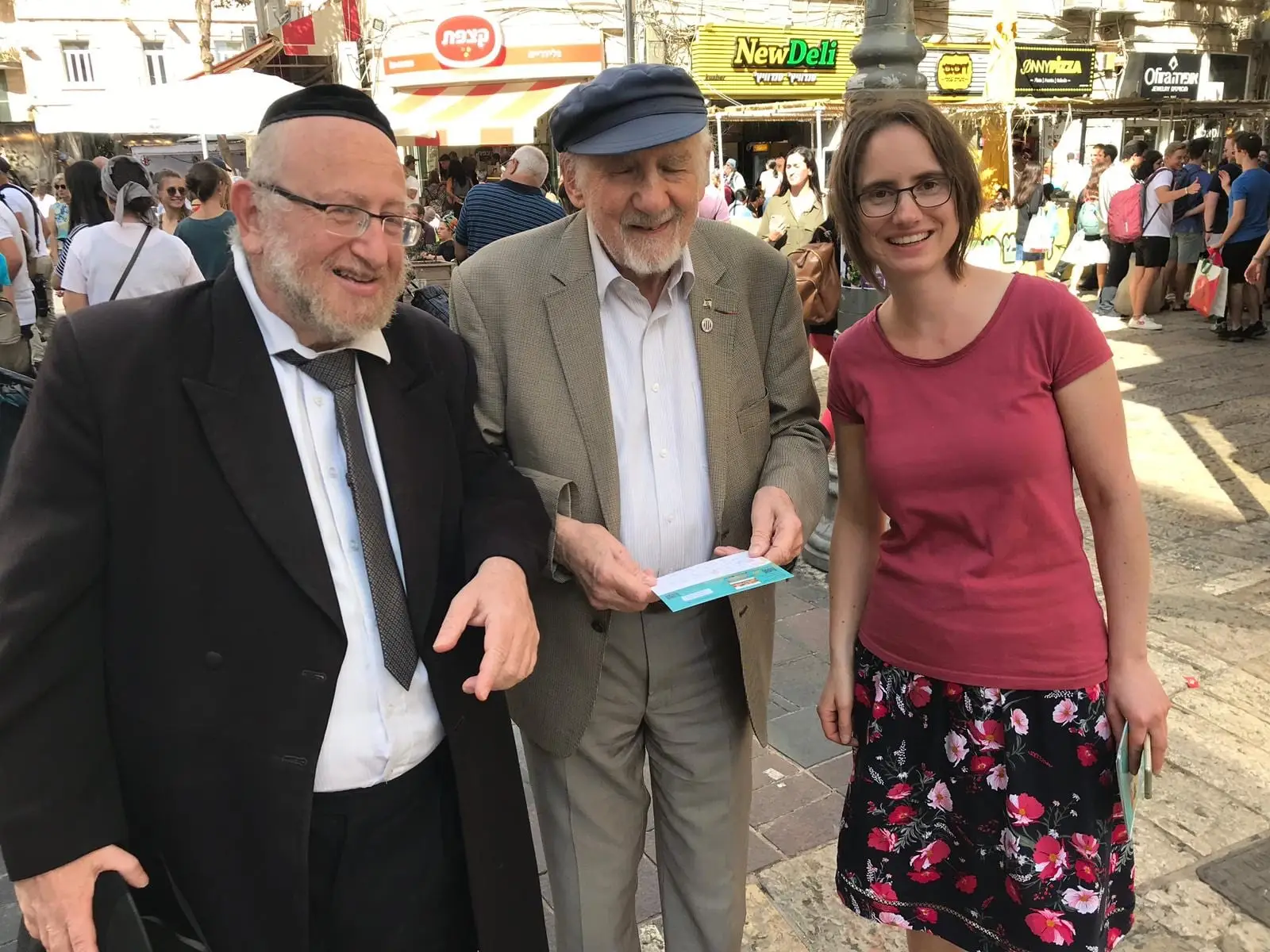 Eindruck von der Straßenmusik in Jerusalem 18