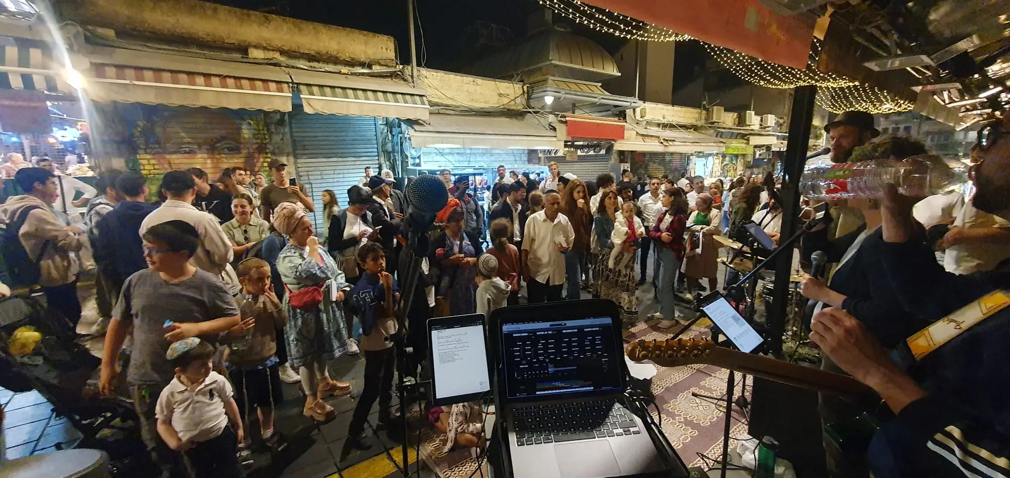 Eindruck von der Straßenmusik in Jerusalem 21