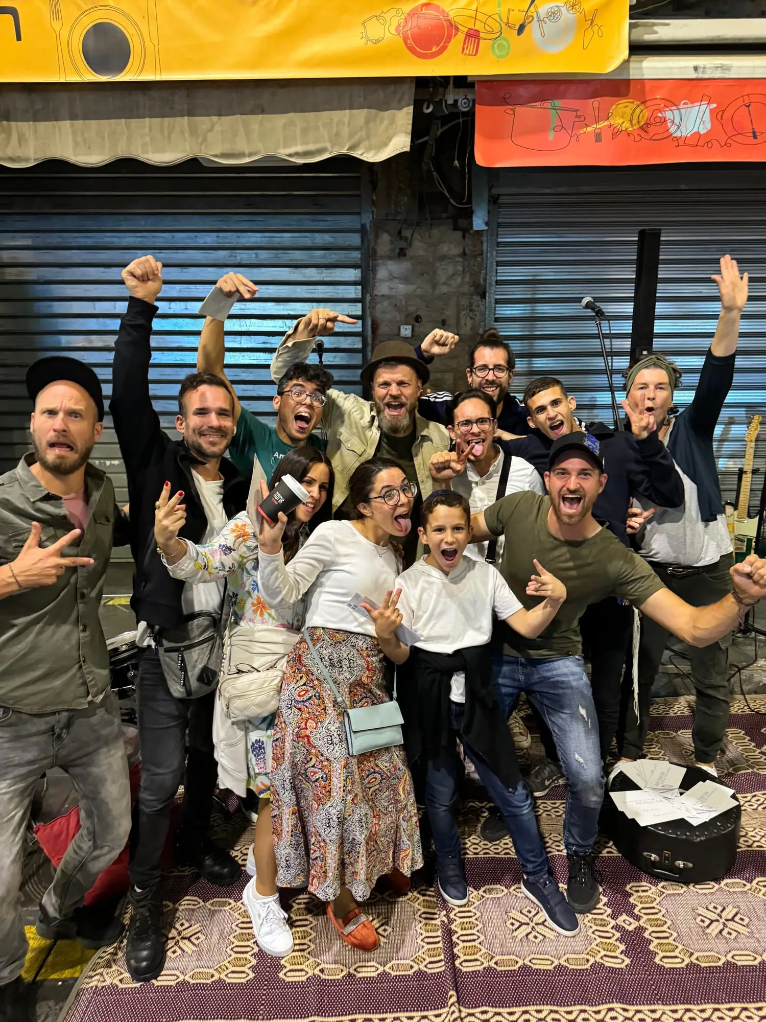 Eindruck von der Straßenmusik in Jerusalem 25