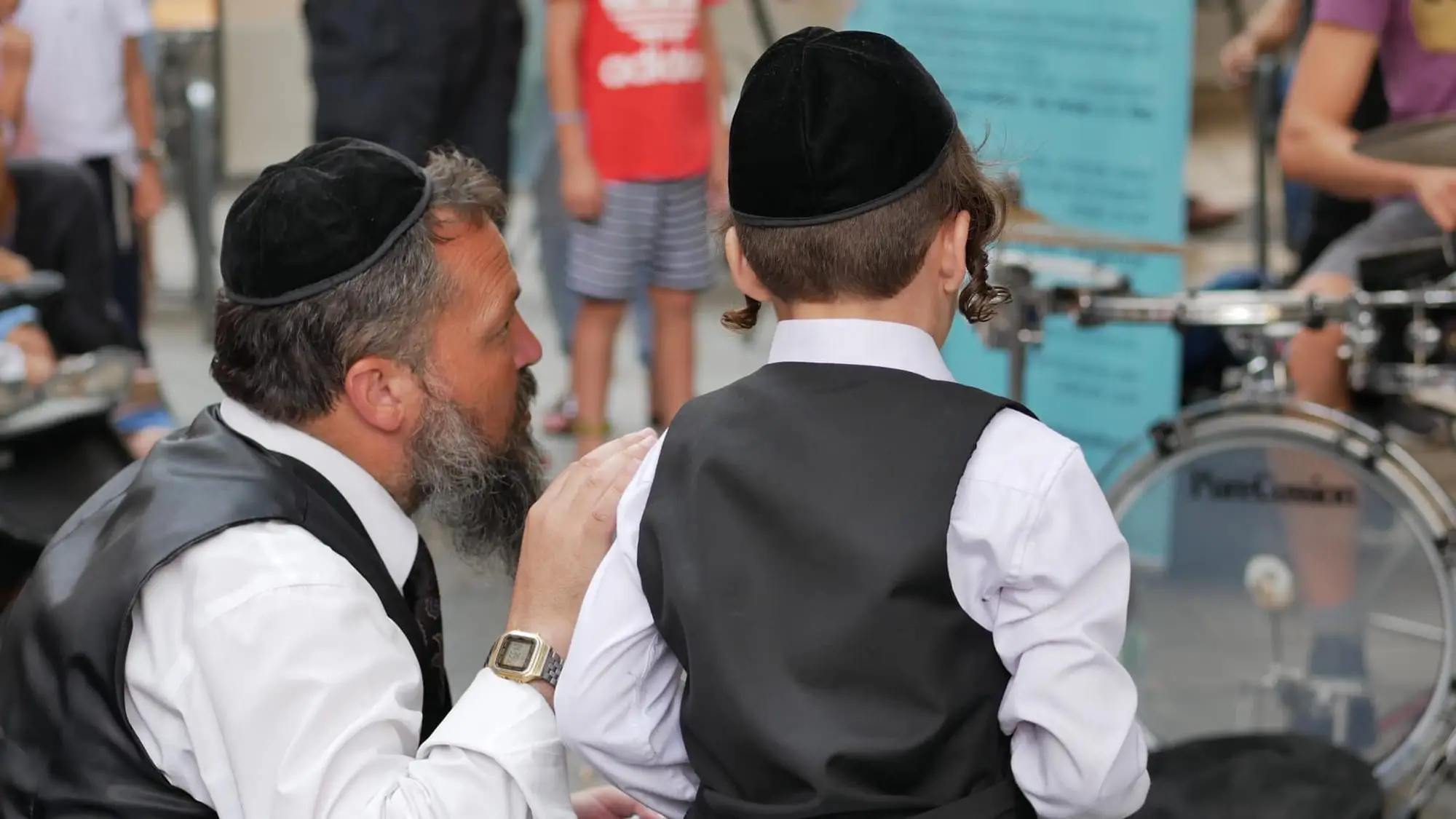 Eindruck von der Straßenmusik in Jerusalem 33